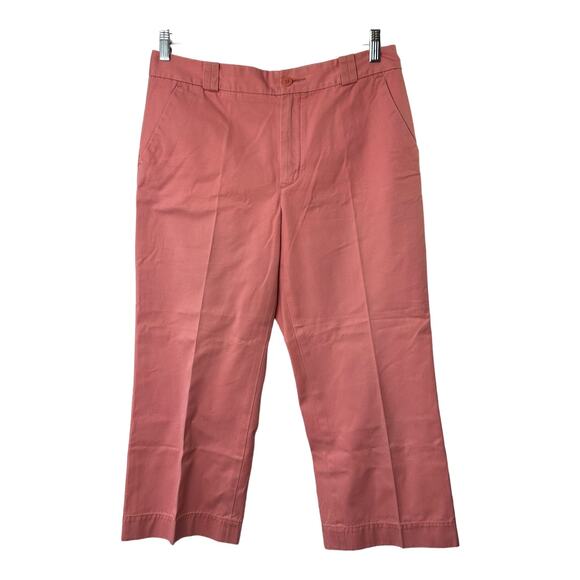 GAP Pink Cropped Capri Pants Women's Size 10 - Picture 1 of 5
